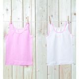 Blackspade 1297 Beyaz Pembe Kız Çocuk Atlet