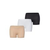 Blackspade 1571 3'lü Paket Siyah Beyaz Ten Kadın Boxer