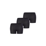 Blackspade 1571 Essential 3'lü Paket Siyah Kadın Boxer