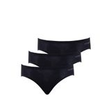 Blackspade 1575 Essential 3'lü Siyah Kadın Slip Külot