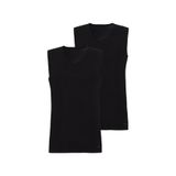 Blackspade 2'li Paket Pamuklu Atlet, S, 9677, Siyah, Erkek