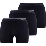 Blackspade 3'lü Paket %92 Pamuk Erkek Boxer - Siyah
