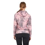 Blackspade 6194 Kapüşonlu Normal Kalıp Baskılı Pembe Kadın Sweatshirt
