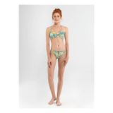 Blackspade 8622 Mavi Kadın Şal Desenli Bikini Takımı