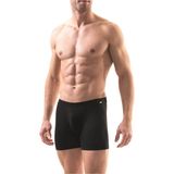 Blackspade 9313 Erkek 2'li Ekonomik Paket %94 Modal Silver Uzun Boxer - Siyah