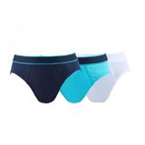 Blackspade 9394 Pamuklu Erkek Çocuk Slip Külot 3'lü Paket BEYAZ 92/104