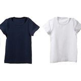 Blackspade 9397 Beyaz Lacivert 2'li Paket Erkek Çocuk Atlet