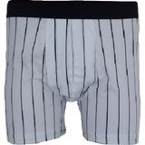 Blackspade 9538 Erkek Pamuklu Boxer - 2XL - Siyah - Beyaz