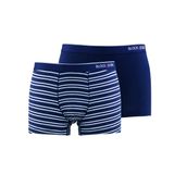 Blackspade 9551 Stripes Lacivert 2'li Erkek Boxer