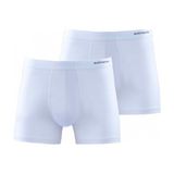 Blackspade 9626 Loose Fit 2'li Beyaz Erkek Boxer