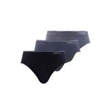 Blackspade 9672 3'lü Siyah Antrasit Erkek Slip Külot