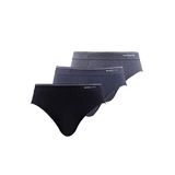 Blackspade 9672 3'lü Siyah Füme Antrasit Erkek Slip Külot