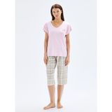 Blackspade Açık Pembe Kadın Pijama Takımı 52069