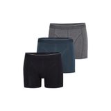 Blackspade Boxer 3'lü Paket Tender Cotton Siyah Antra Melanj Antrasit, M, 9673, Siyah+Antra mel+Antrasit, erkek