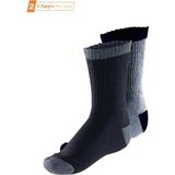 Blackspade Çocuk Unisex Kalın Termal 2'li Çorap - 27 - 31 - Siyah - Antrasit