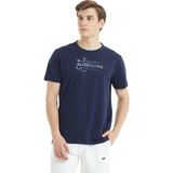 Blackspade Erkek 0 Yaka T-Shirt - M - 08L-Lacivert