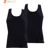 Blackspade Erkek %100 Pamuklu 2'li Ekonomik Paket Atlet - Siyah