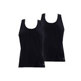 Blackspade Erkek Atlet 2'li Paket Loose Fit 9225 - Siyah Siyah XXL