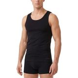 BLACKSPADE Erkek Atlet 2'li Paket Loose Fit%100 Pamuk Oeko-Tex Sertifikalı 9225 (SİYAH, M)