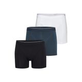 Blackspade Erkek Boxer, Pamuklu, 3'lü Paket, Renkli, L Beden