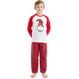 Blackspade Erkek Çocuk Pijama Takımı 40561 - Beyaz - 3 - 4 Yaş