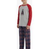 Blackspade Erkek Çocuk Termal Pijama Takımı 40844 - Gri - 5 - 6 Yaş