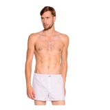 Blackspade Erkek Füme Melanj Boxer, Grimel. Boyuna Çizgi/Küçük Kare, M