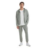 Blackspade Erkek Kapüşonlu Fermuarlı Sweatshirt, Yeşil, M Beden