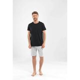 Blackspade Erkek Modal Bisiklet Yaka T-Shirt - Siyah