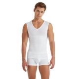 Blackspade Erkek Sıfır Kol V Yaka Beyaz Korseli Atlet C8T0N2O9 BEYAZ XL