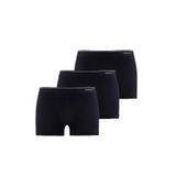 Blackspade Erkek Siyah 3'Lü Paket Pamuklu Boxer BS9670