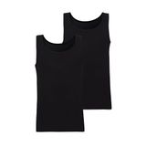 Blackspade Erkek Siyah Atlet, 2'li Paket, XL Beden