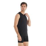 Blackspade Erkek Siyah Pamuklu Atlet 9234 - S