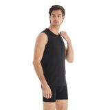 Blackspade Erkek Siyah Pamuklu Atlet, L Beden