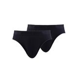 Blackspade Erkek Slip Külot 2Li Paket Mood 9322 - Siyah, Black+Black, M