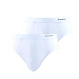 Blackspade Erkek Slip Külot, Beyaz, XL Beden, 2'li Paket, Loose Fit