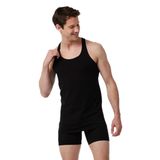 Blackspade Erkek Spor Atlet Oeko-Tex Sertifikalı 2'li Paket Tender Cotton 9676 (SİYAH, XL)