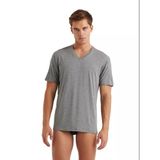 BLACKSPADE Erkek T-Shirt Greymelange S (V YAKA)