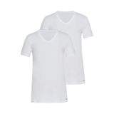 Blackspade Erkek Tender Cotton 2'li V Yaka Kısa Kol Beyaz T-shirt C1T7N6O9 BEYAZ-950 XL
