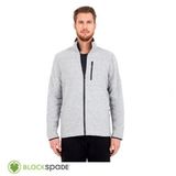 Blackspade Gri Xl Önden Fermuarlı Polar Mont