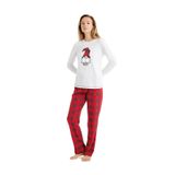 Blackspade Kadın Pijama Takımı, Beyaz, XL Beden