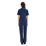 Blackspade Kadın Pijama Takımı, Kısa Kol, Lacivert, M Beden