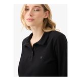 Blackspade Kadın Polo Yaka T-Shirt 60582 - Siyah