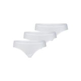 Blackspade Kadın Slip Külot, 3'lü Paket, Beyaz, L Beden