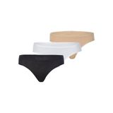Blackspade Kadın Slip Külot, 3'lü Paket, Essential 1575, Renkli, L Beden