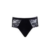 Blackspade Kadın Slip Külot Dantelli Private 1311 - Siyah Siyah XL