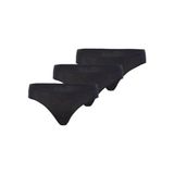 Blackspade Kadın Slip Külot, Siyah, XL Beden, 3'lü Paket