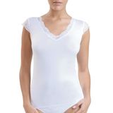 Blackspade Kadın T-Shirt 1348 - Beyaz Beyaz XL
