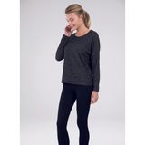 Blackspade Kadın Tişört 50101 Antramelanj M Beden Antrasit Renk %68 Polyester %28 Viskoz %4 Elastan