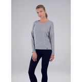 Blackspade Kadın Tişört 50101 - Gri Melanj - XL